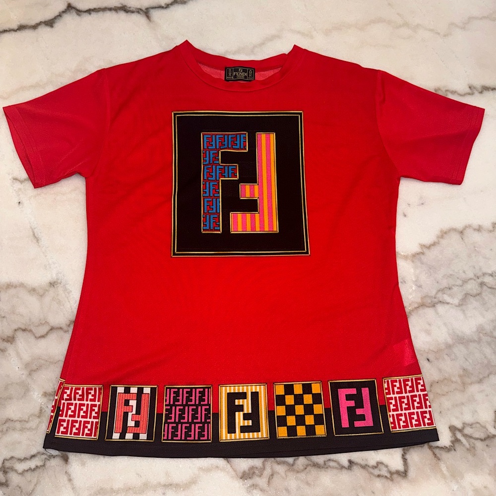 ⚡️❤️Fendi Logo Tee FLASH SALE⚡️❤️